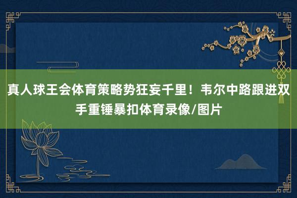 真人球王会体育策略势狂妄千里！韦尔中路跟进双手重锤暴扣体育录像/图片